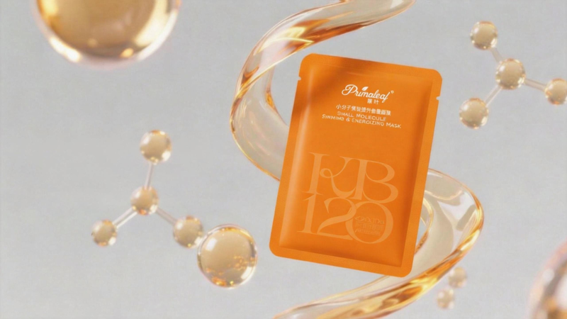 jimeng-2026-01-16-9164-讲参考图二中的面膜，替换到参考图一中海报